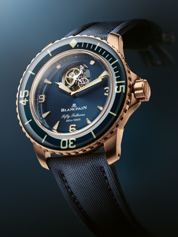 Blancpain Fifty Fathoms Tourbillon 8 Jours in oro rosso